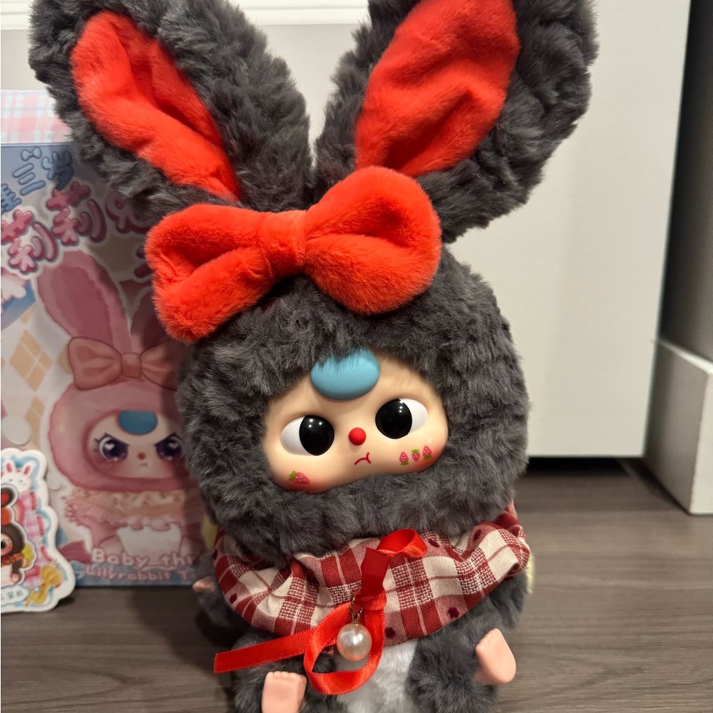 Authentic Baby Three Lily Rabbit Town V2 Plush - CONFIRMED - Picture 2 of 5